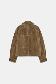 Blouson bomber 100 % cuir