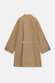 Trench long oversize