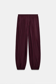 Pantalon bouffant en lin