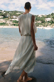 Jupe midi asymétrique
