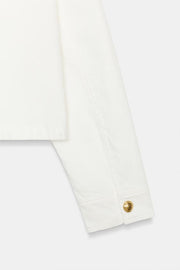 Blouson à boutons dorés