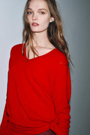 Pull 100 % laine ultra-douce à décolleté en V
