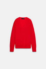 Pull 100 % laine ultra-douce à décolleté en V