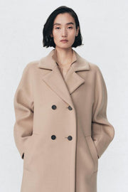 Manteau en mélange de laine Soshiotsuki x