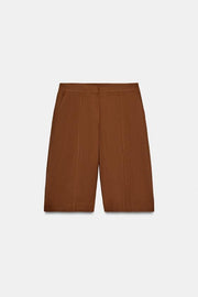 Bermuda long en lin