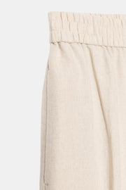 Pantalon droit en lin