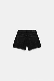 Short Z1975 en denim et dentelle