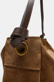 Sac à main allongé en cuir